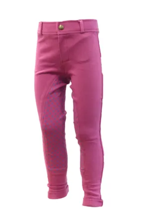 Equisential Jodhpur Child Spotty Azalea/Blue