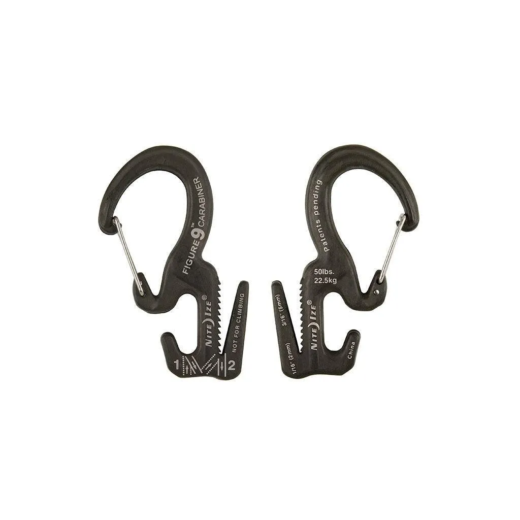 FIGURE 9 CARABINER ROPE TIGHTENER in metal color - small S