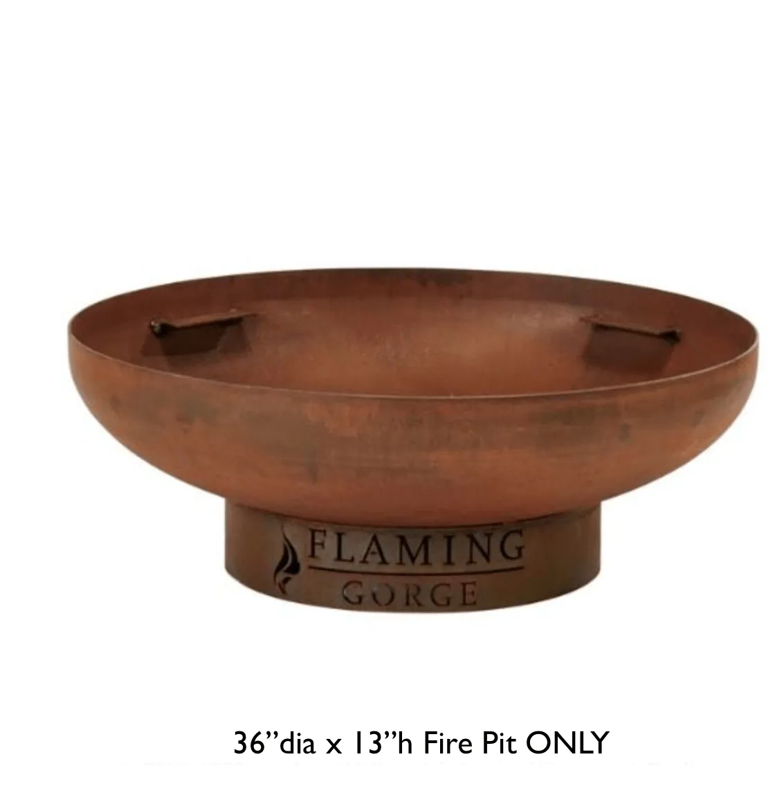Flaming Gorge Gobi Steel Fire Pit