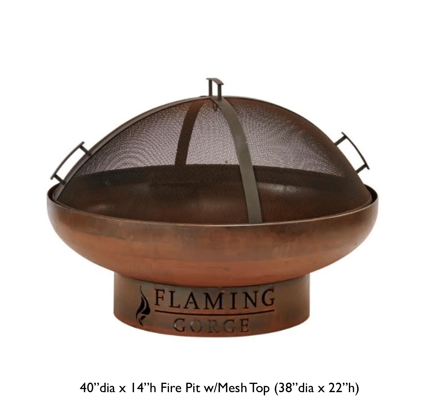 Flaming Gorge Gobi Steel Fire Pit