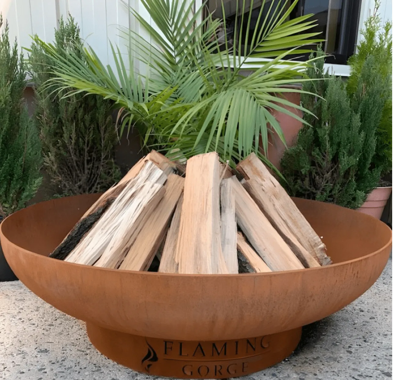 Flaming Gorge Gobi Steel Fire Pit