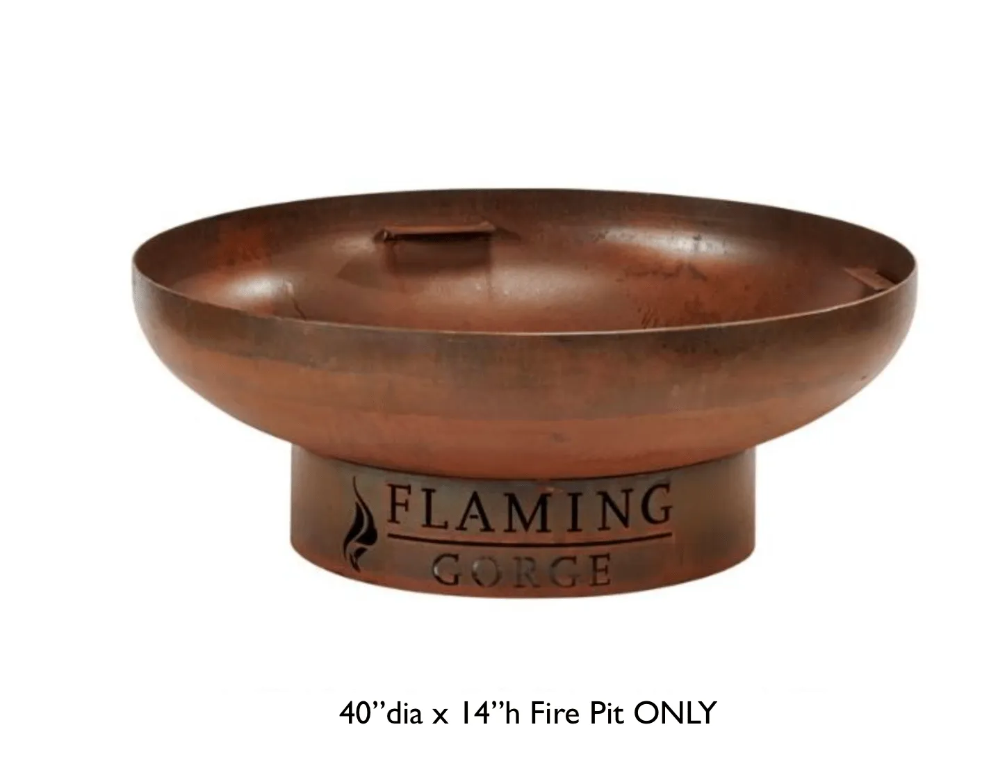 Flaming Gorge Gobi Steel Fire Pit