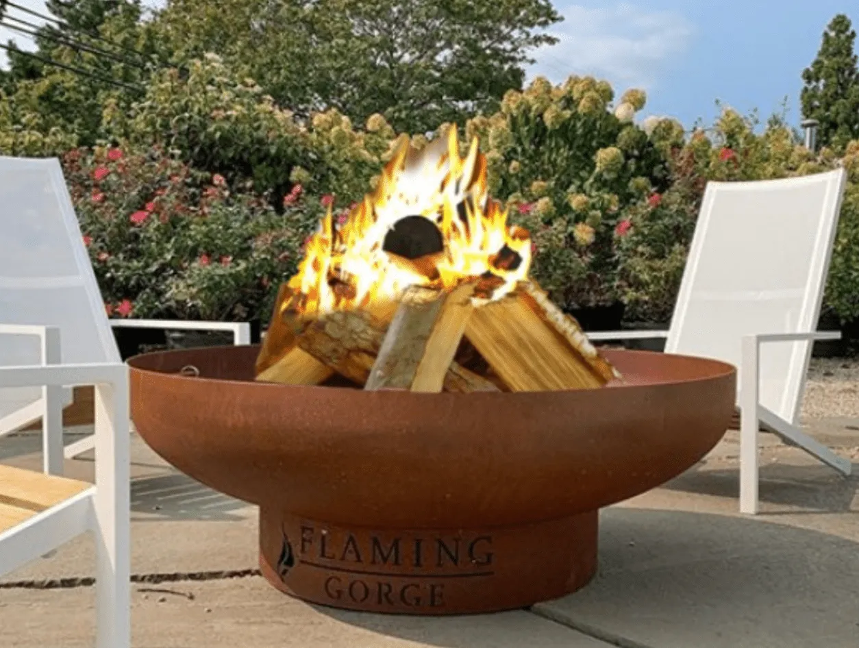 Flaming Gorge Gobi Steel Fire Pit