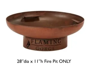 Flaming Gorge Gobi Steel Fire Pit