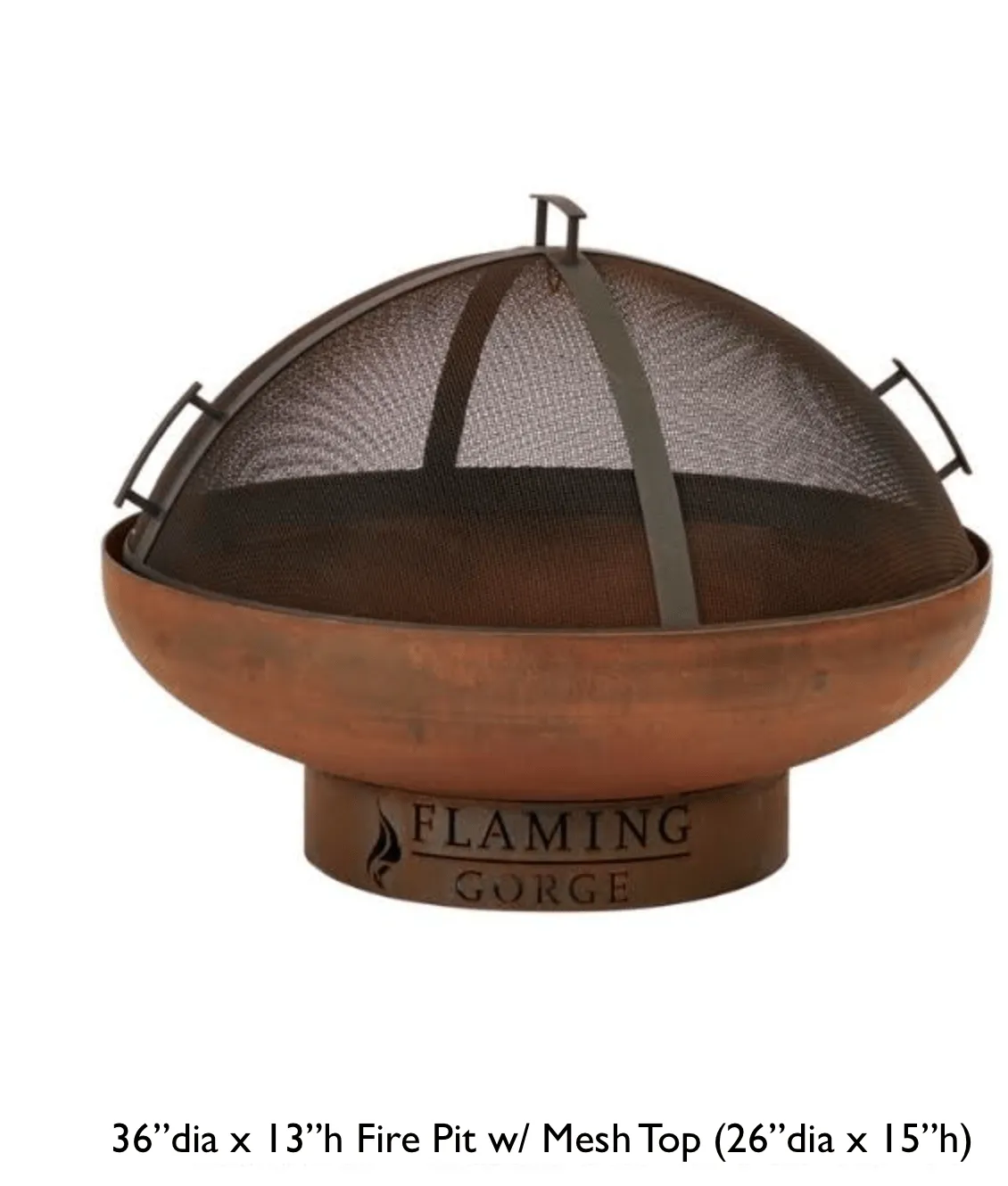 Flaming Gorge Gobi Steel Fire Pit