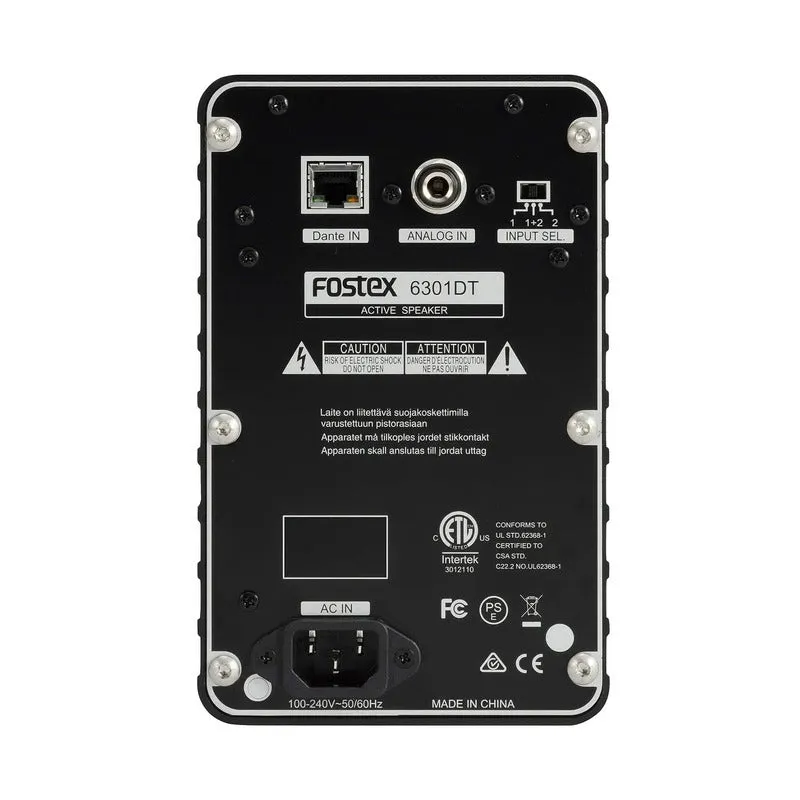 Fostex 6301DT Active Speakers