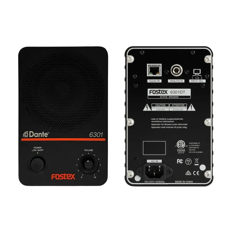 Fostex 6301DT Active Speakers
