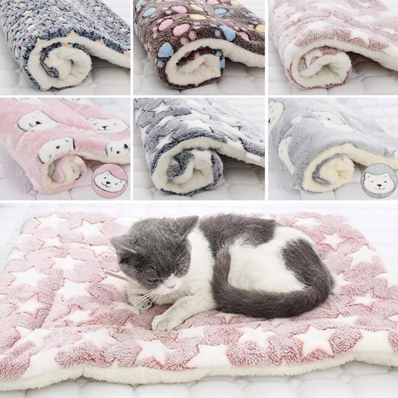 Furry Paw Sleeping Bed | Soft & Cuddly Pet Mat