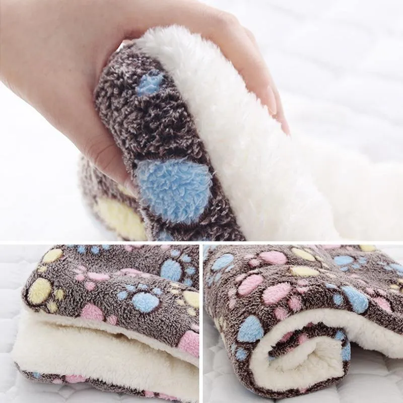Furry Paw Sleeping Bed | Soft & Cuddly Pet Mat