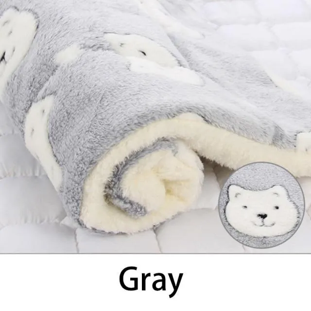 Furry Paw Sleeping Bed | Soft & Cuddly Pet Mat