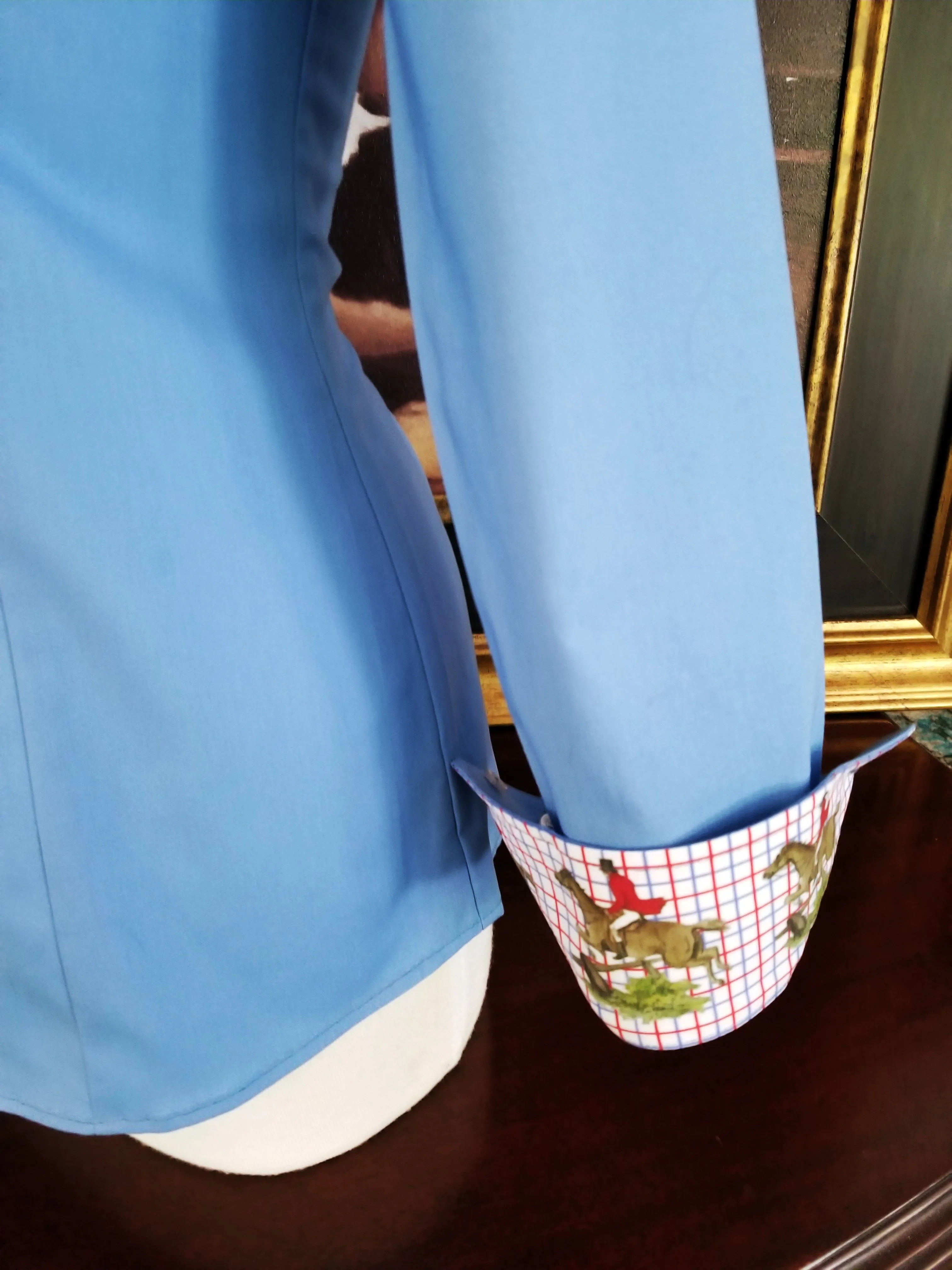 GALWAY SHIRT IN BLUEBERRY