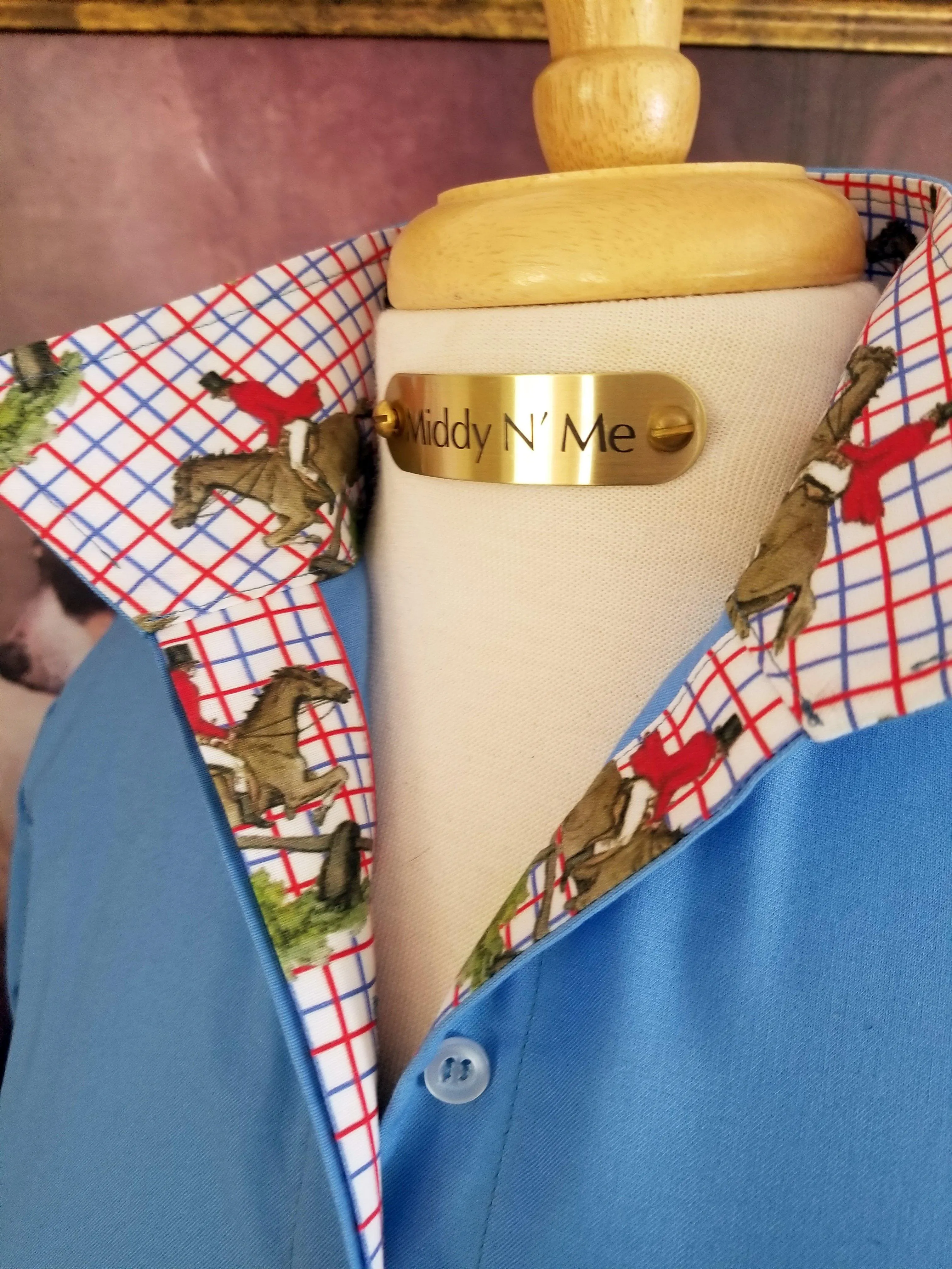 GALWAY SHIRT IN BLUEBERRY