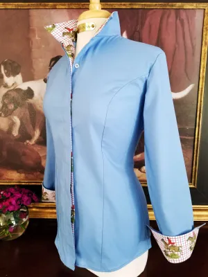 GALWAY SHIRT IN BLUEBERRY