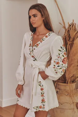 Gardenia Mini Dress ~ MOS the label