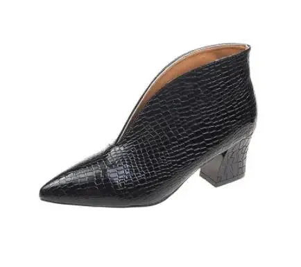 genuine Leather Ankle Boots For Women