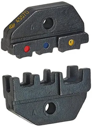 Greenlee 45570 Interchangeable Die Sets for Insulated Terminals 22-10 AWG