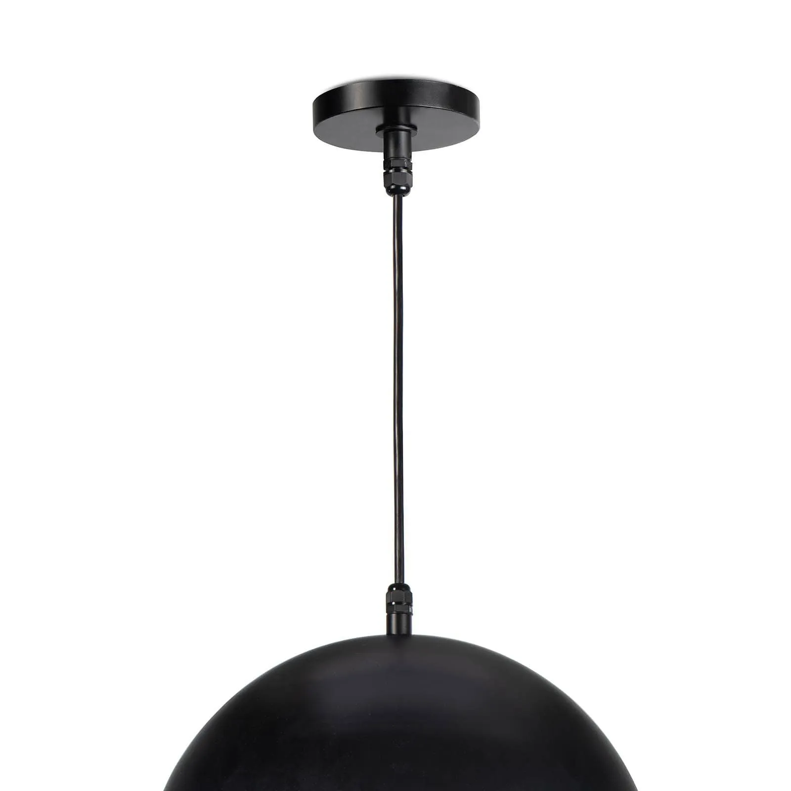 Grout Black Outdoor Pendant