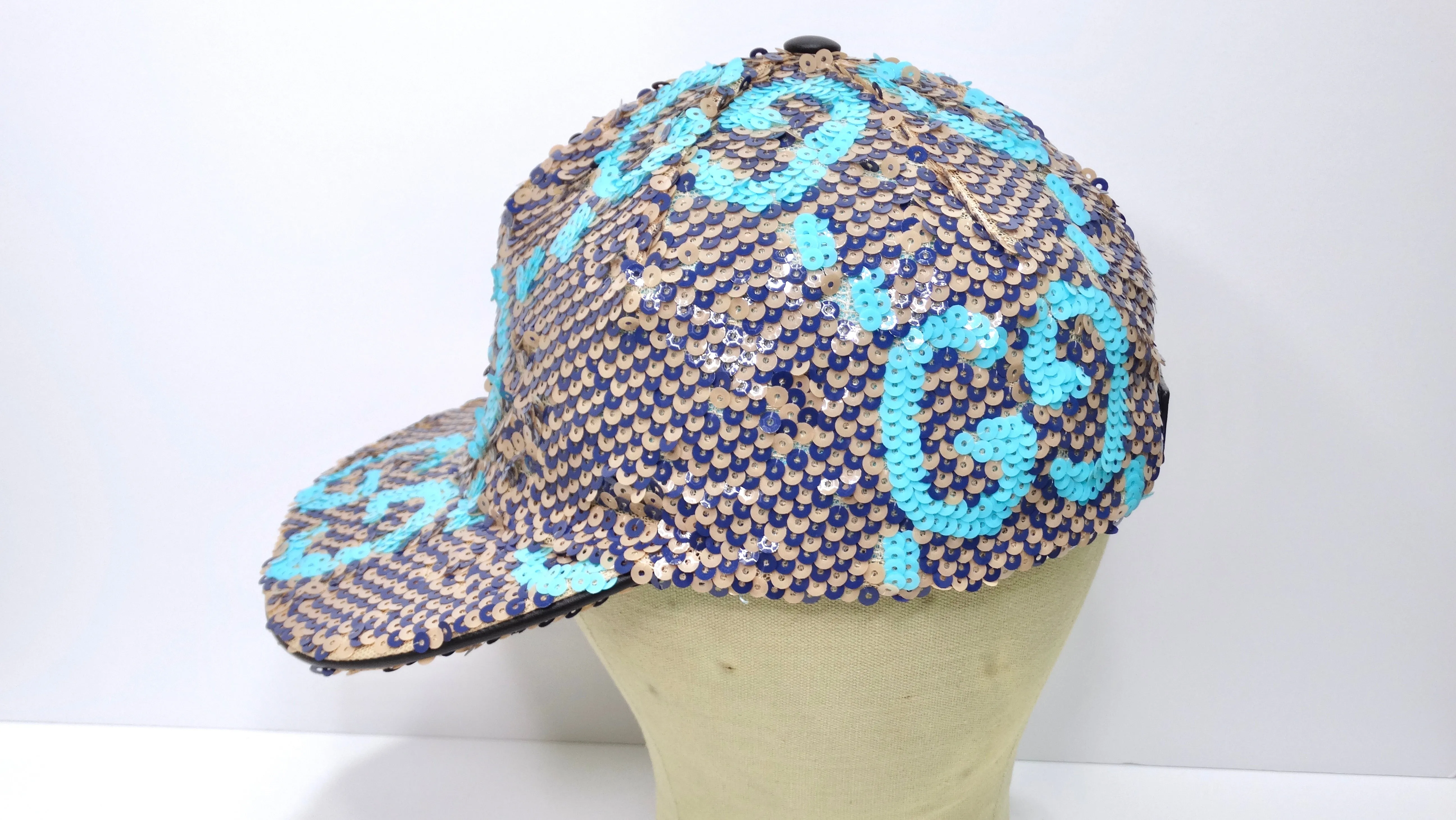 Gucci Sequined GG Baseball Hat