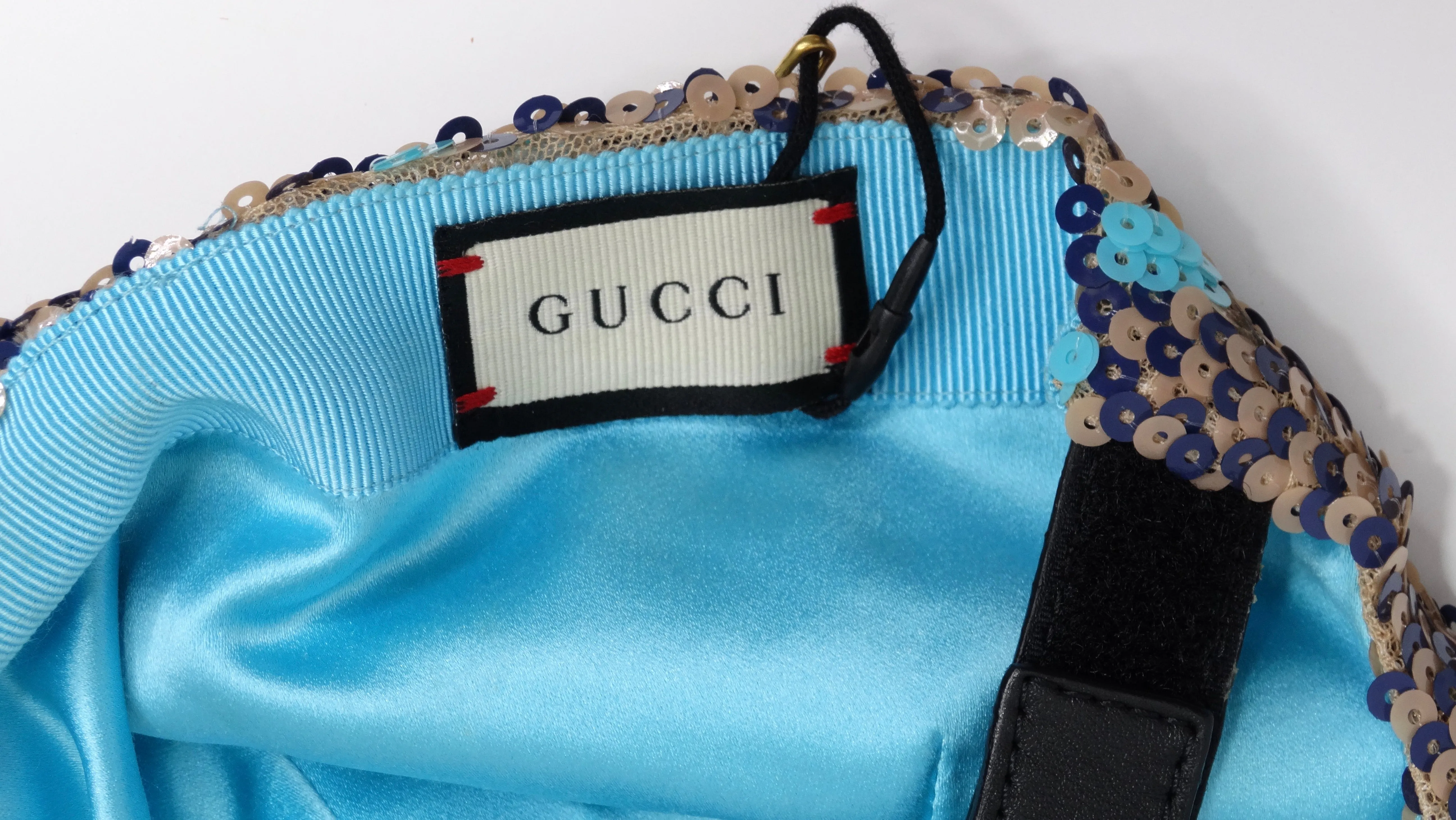 Gucci Sequined GG Baseball Hat