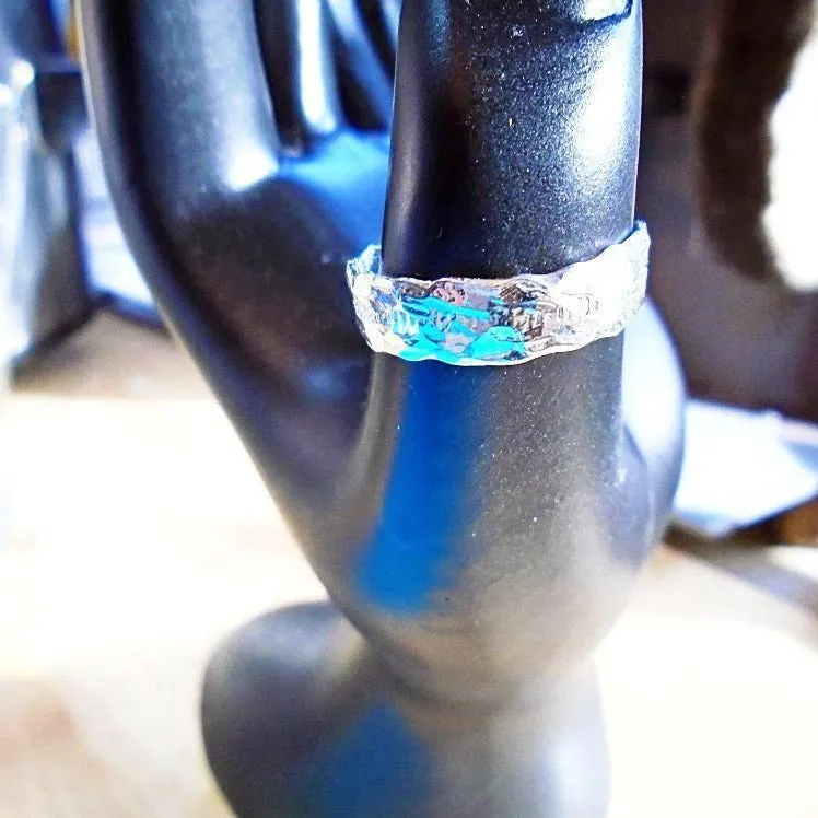 Handcrafted .925 Sterling Silver Braided Pattern Ring | Boho Jewelry