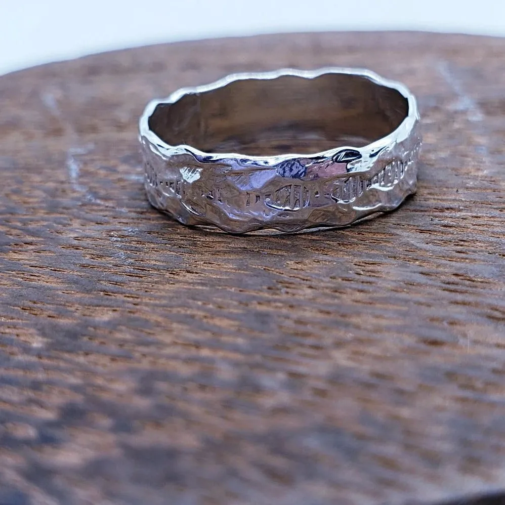 Handcrafted .925 Sterling Silver Braided Pattern Ring | Boho Jewelry