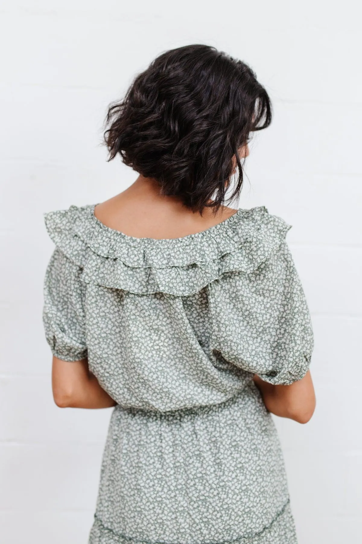Hazel Blues® | Golden Hour Top in Sage