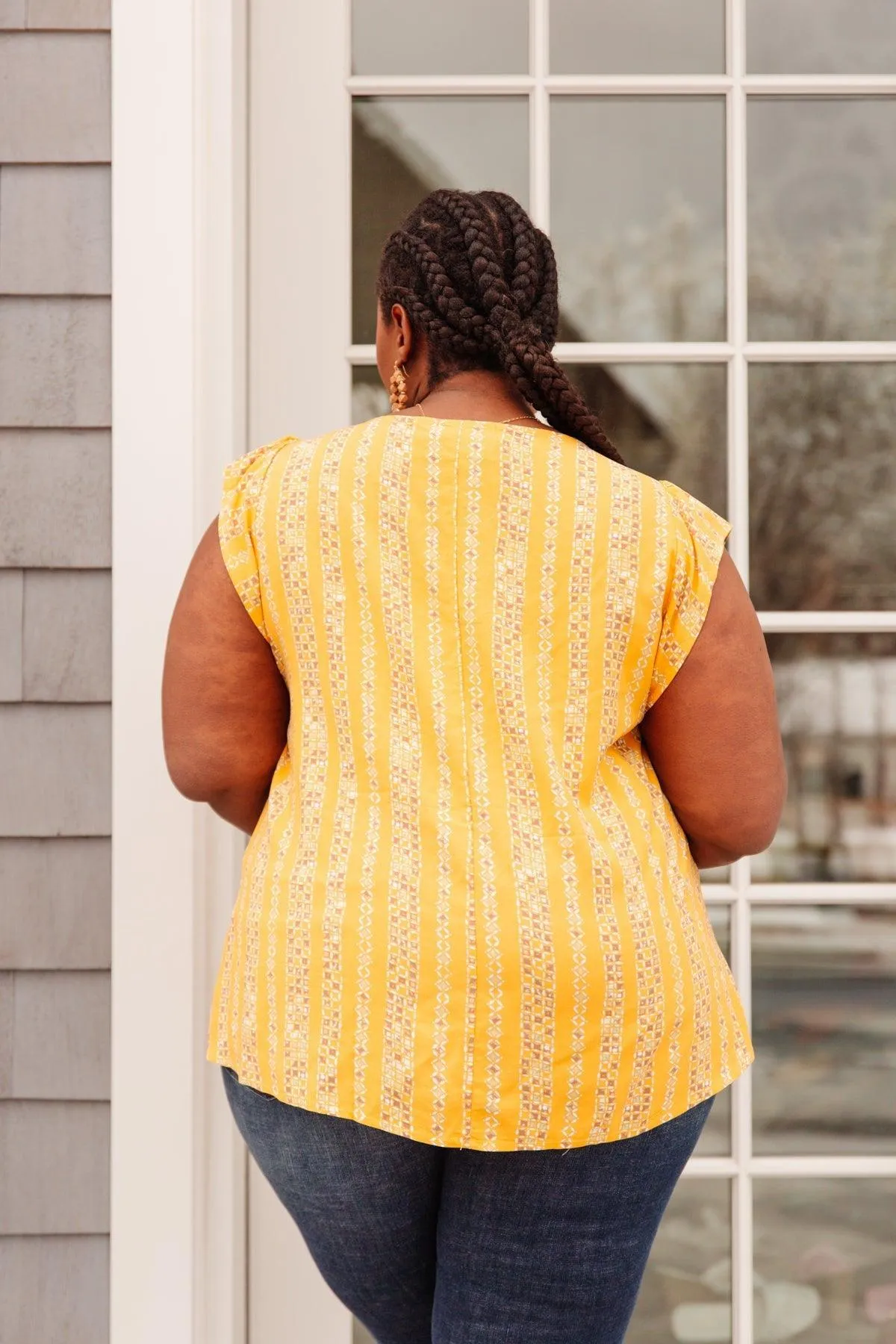 Hazel Blues® | Mellow Yellow Blouse