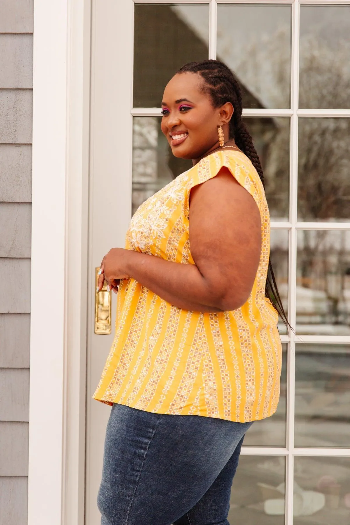 Hazel Blues® | Mellow Yellow Blouse