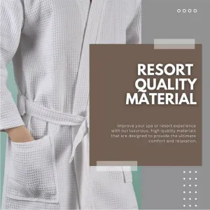Hotel Edition Premium Comfy Fit Bath Robe Unisex KimonoHotel