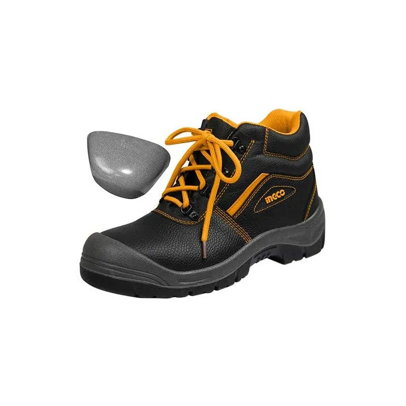 Ingco Safety Boots with Steel Toe Cap – SSH04SB