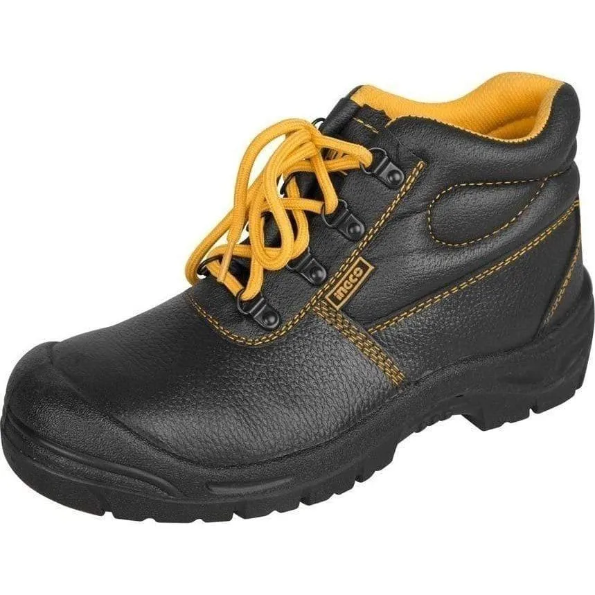 Ingco Safety Boots with Steel Toe Cap – SSH04SB