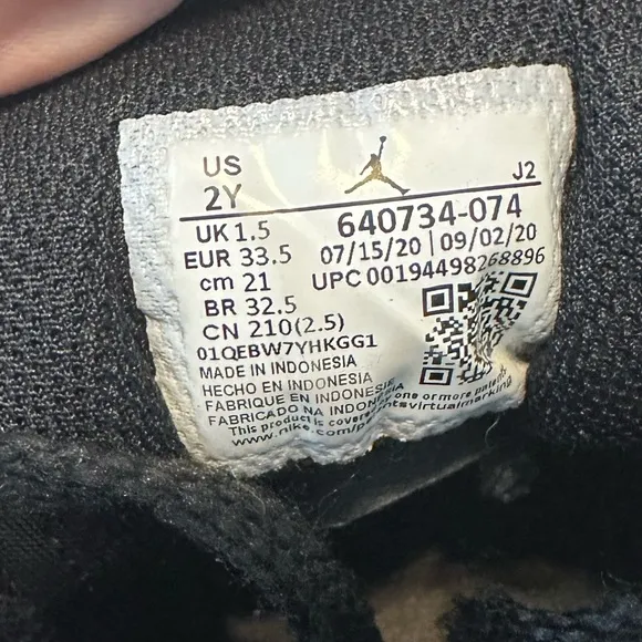JORDAN 1 Mid “Banned” sz 2Y