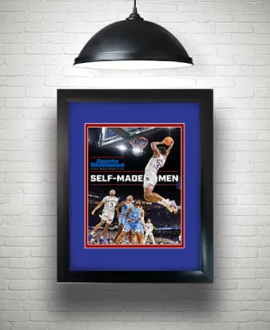 Kansas Jayhawks National Champions Sports illustrated photo Cover Framed-College