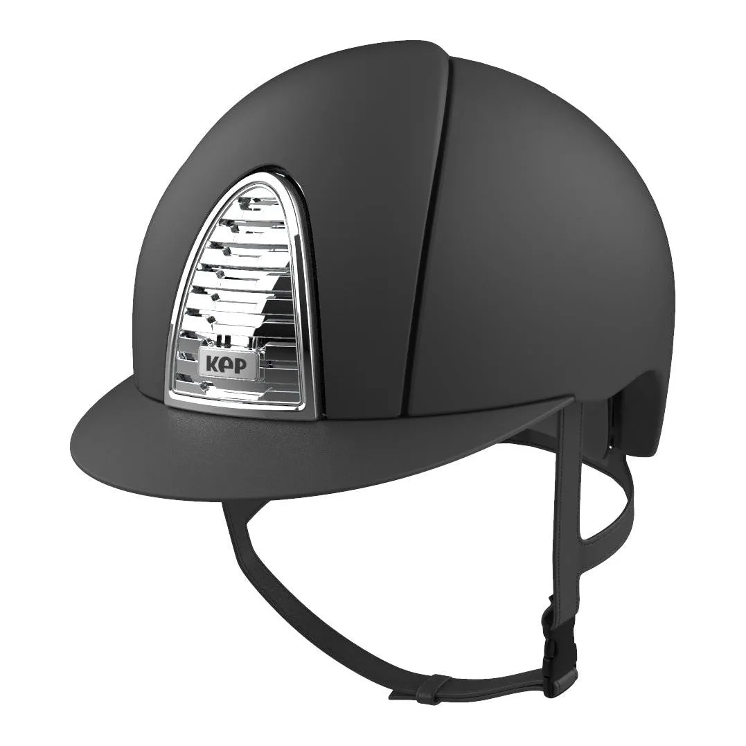 Kep Cromo 2.0 Jockey - Riding Hat - Textile Grey/Chrome