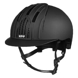 Kep E-Light Jockey - Riding Hat - Black/Black Mesh