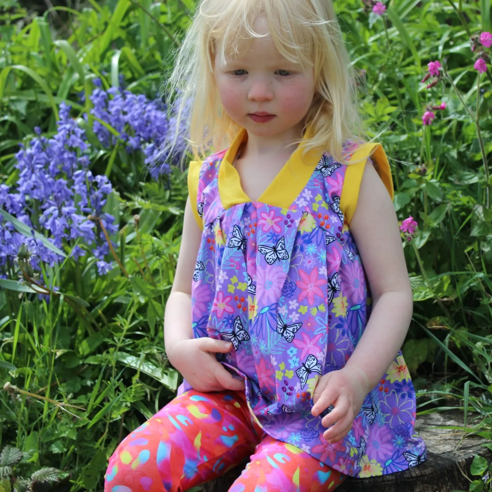 Kids V Neck Tunic