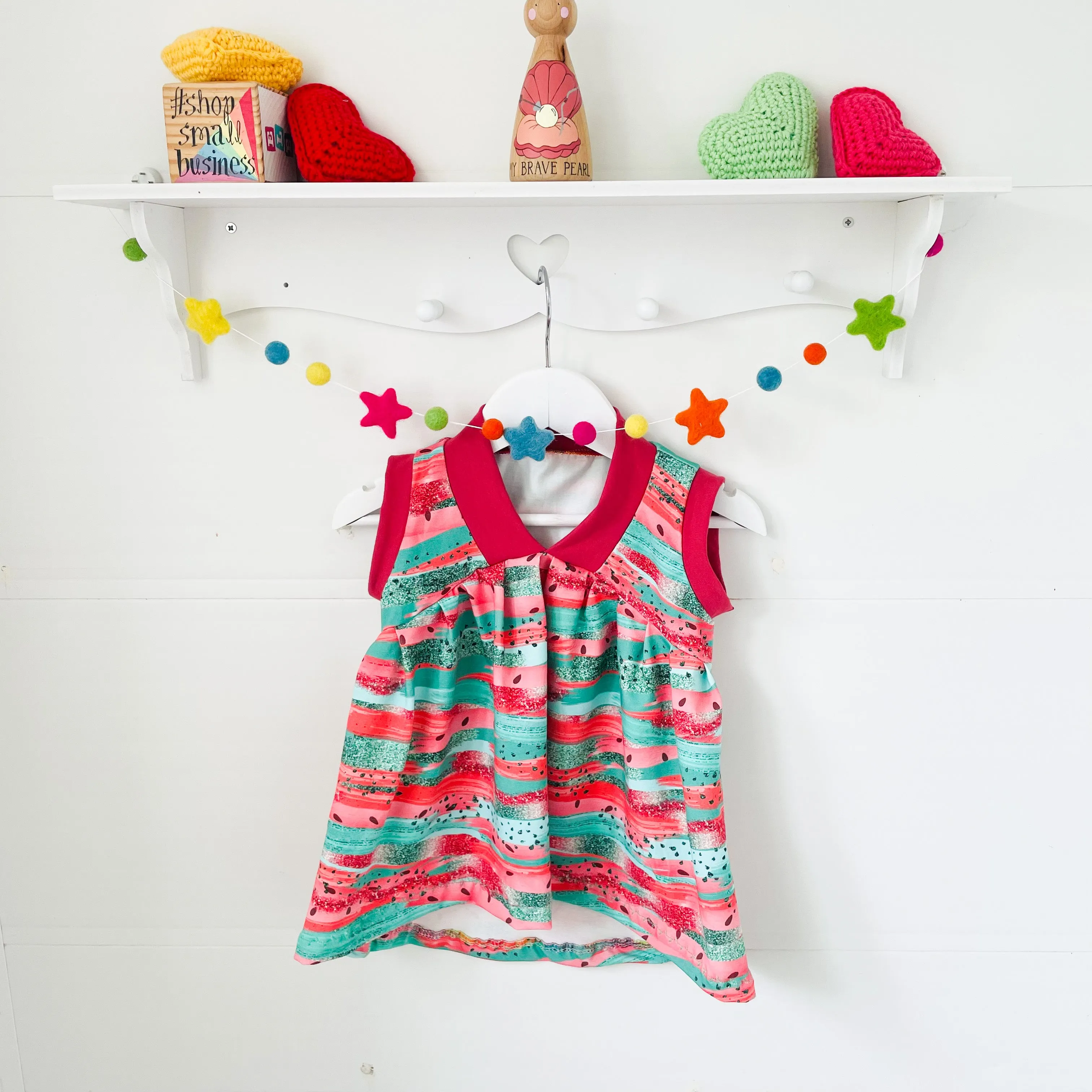 Kids V Neck Tunic