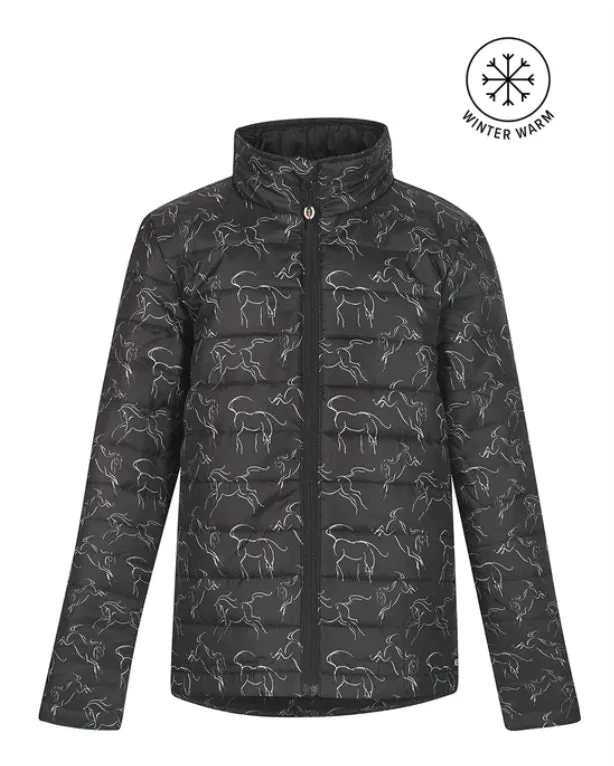 Kids Winter Whinnies Quilted Jacket