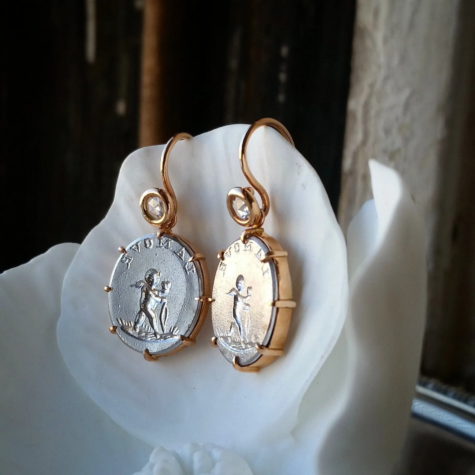 L'Amour Cupid earrings