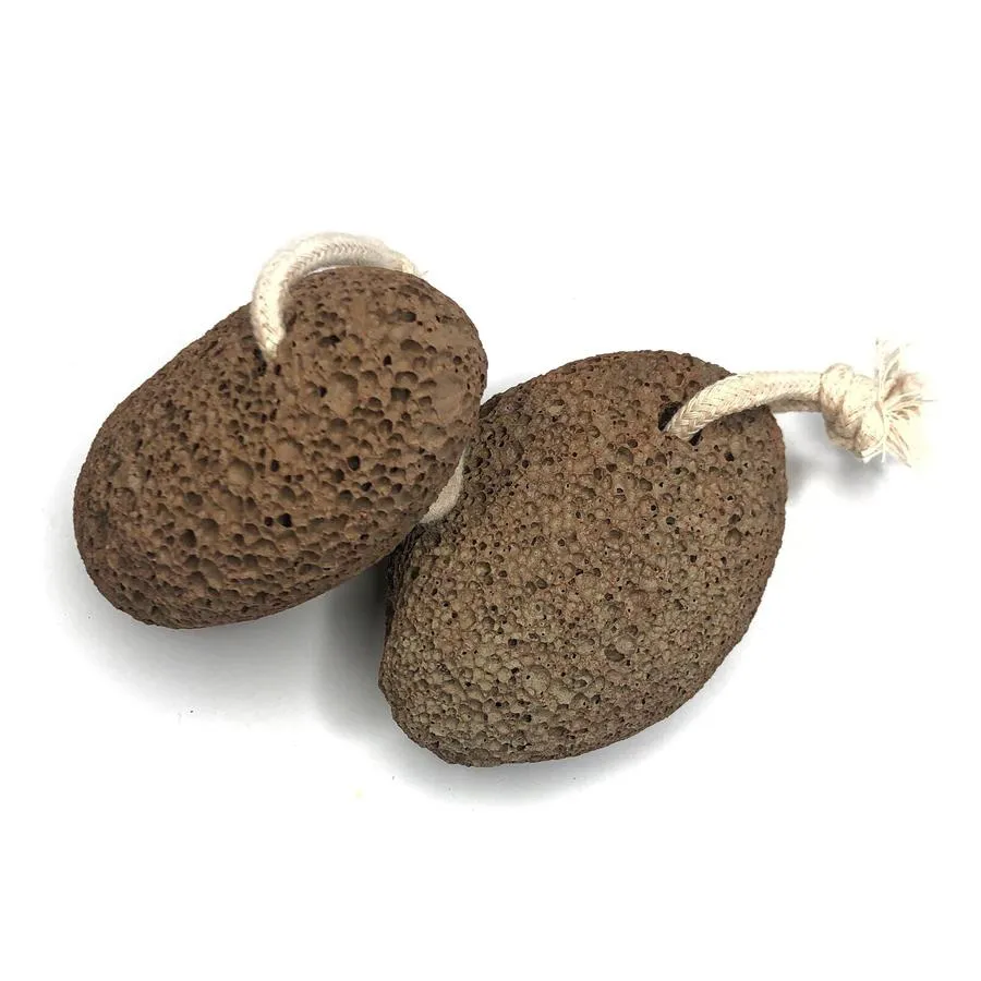 Lava Pumice Stone with Cotton Hanging Loop