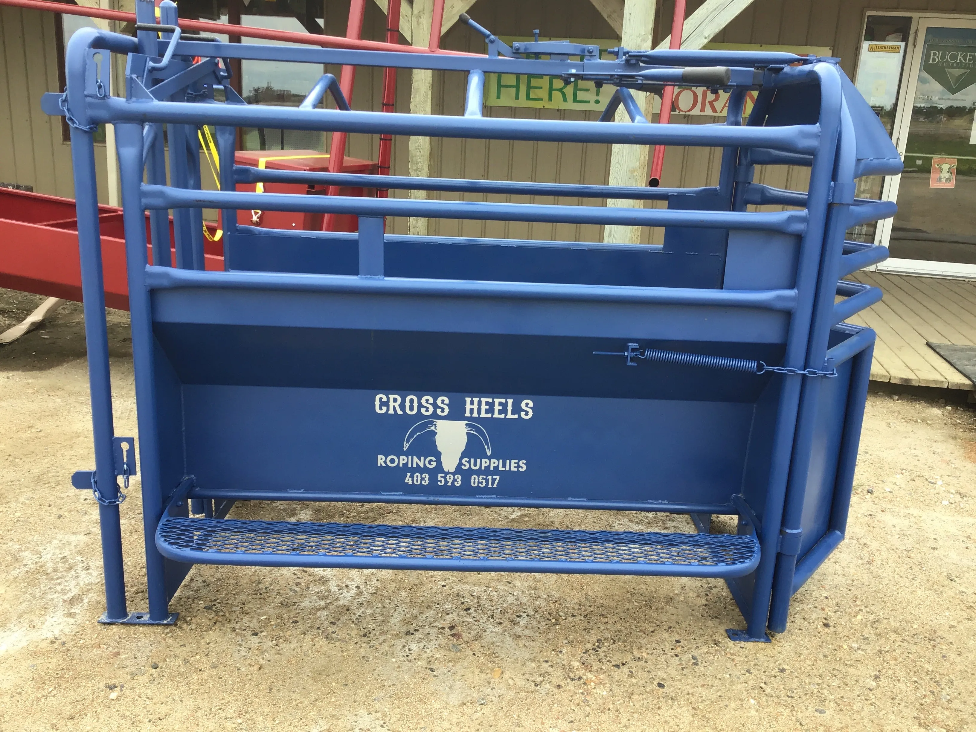 LECHUTE Roping Chute - Cross Heels