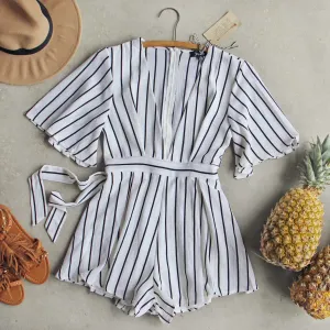 Lexi Stripe Romper