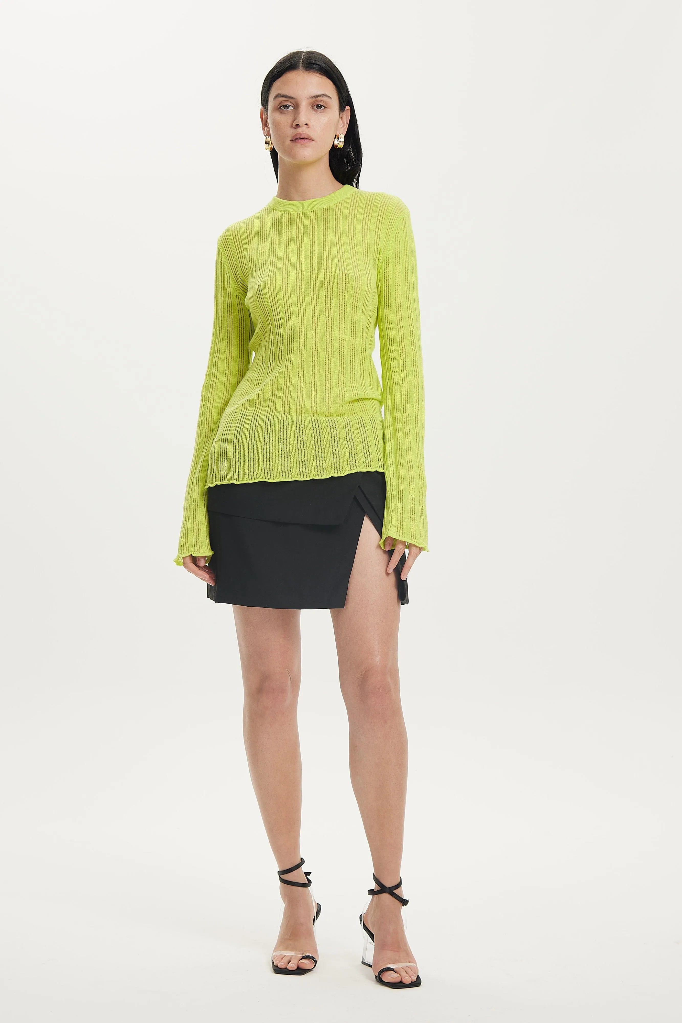 LINE UP KNIT CREW | ACID