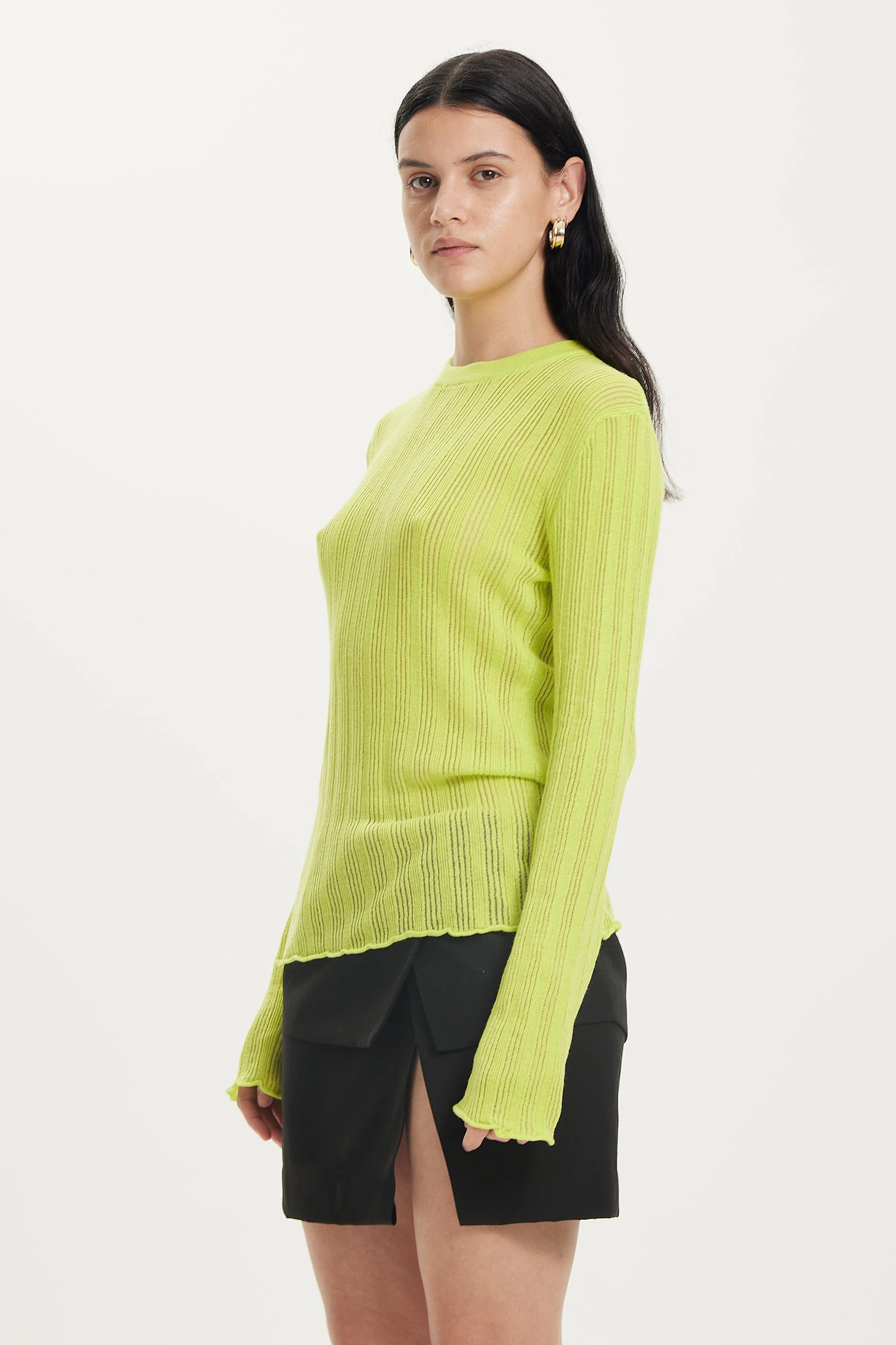 LINE UP KNIT CREW | ACID