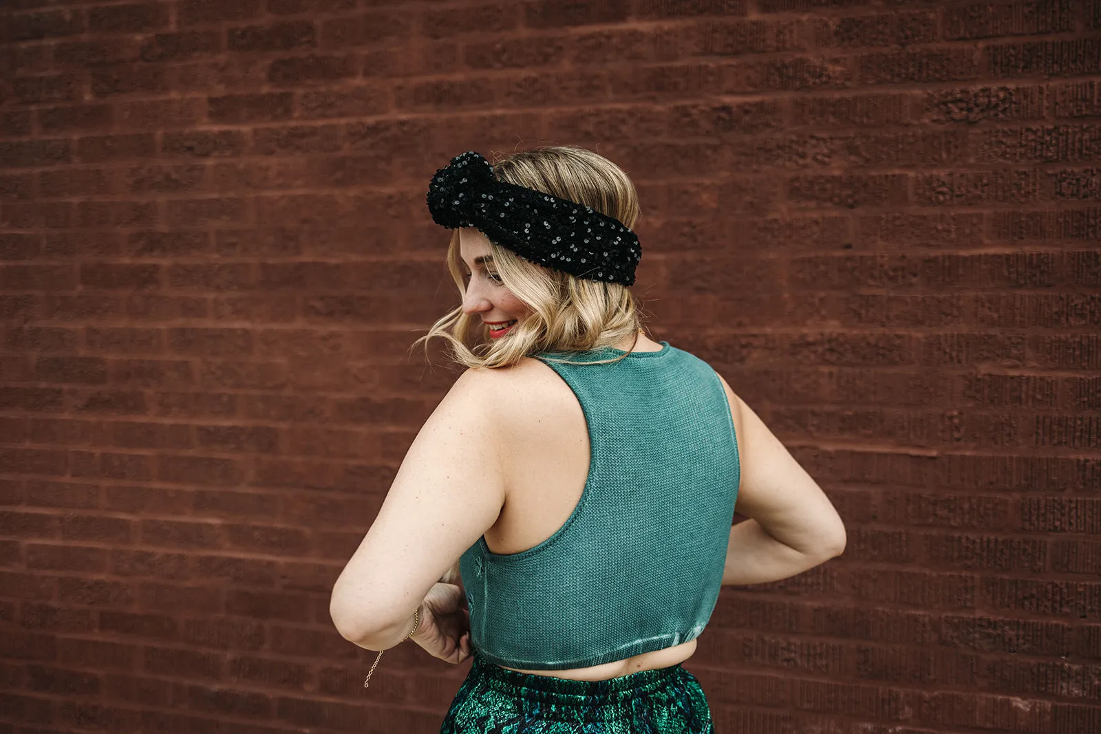 loretta bralette in moss