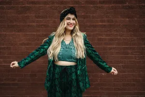 loretta bralette in moss