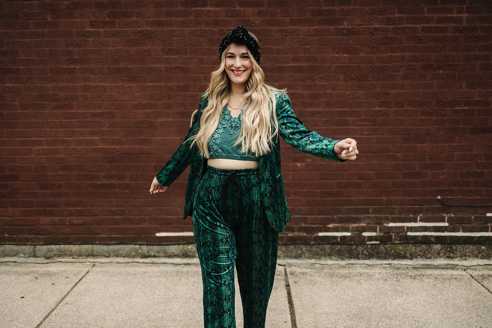 loretta bralette in moss