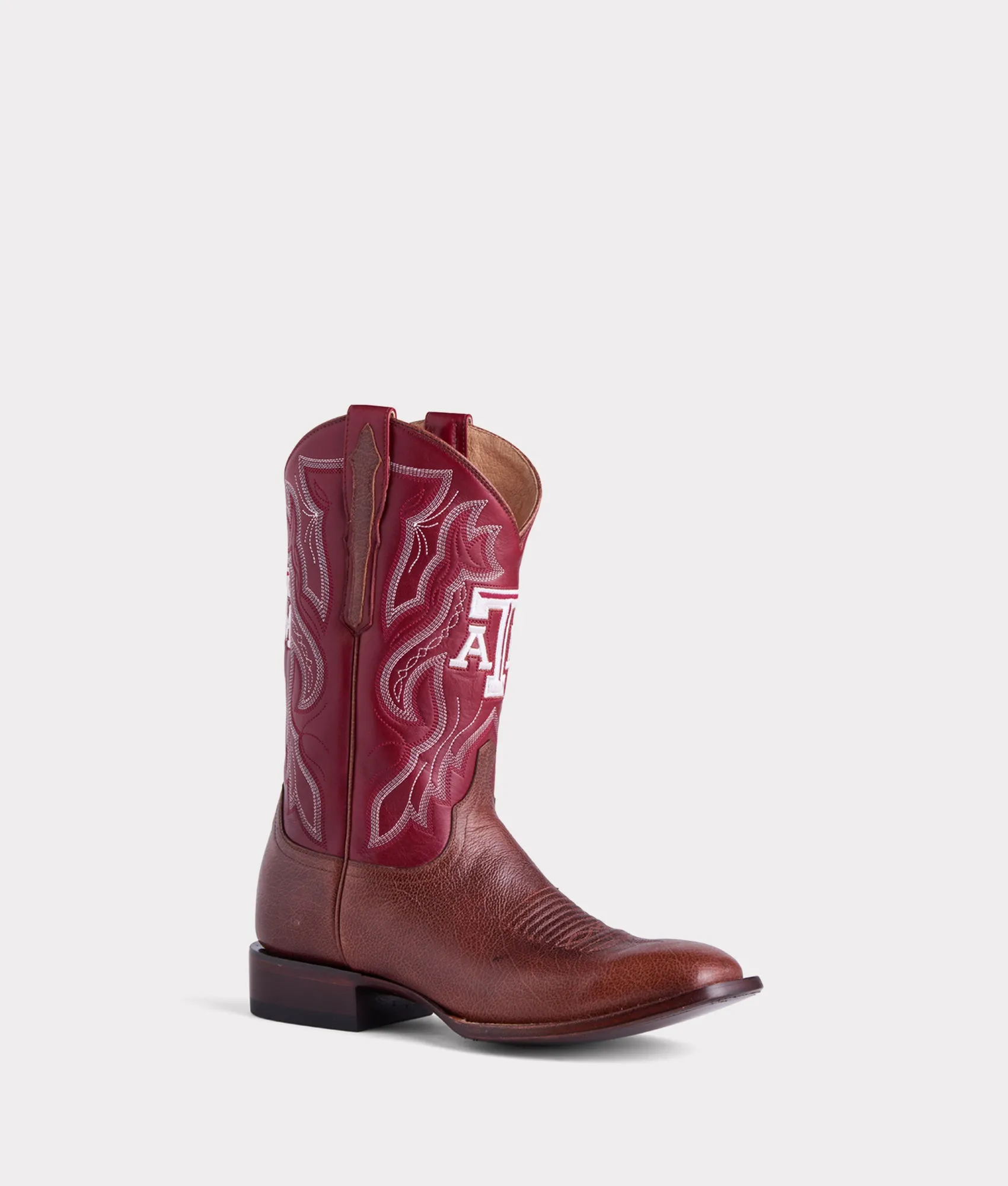 Men's Lucchese x Texas A&M 12th Man :: Chocolate
