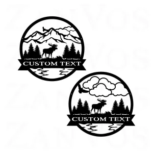 MOOSE OUTDOOR MONOGRAM