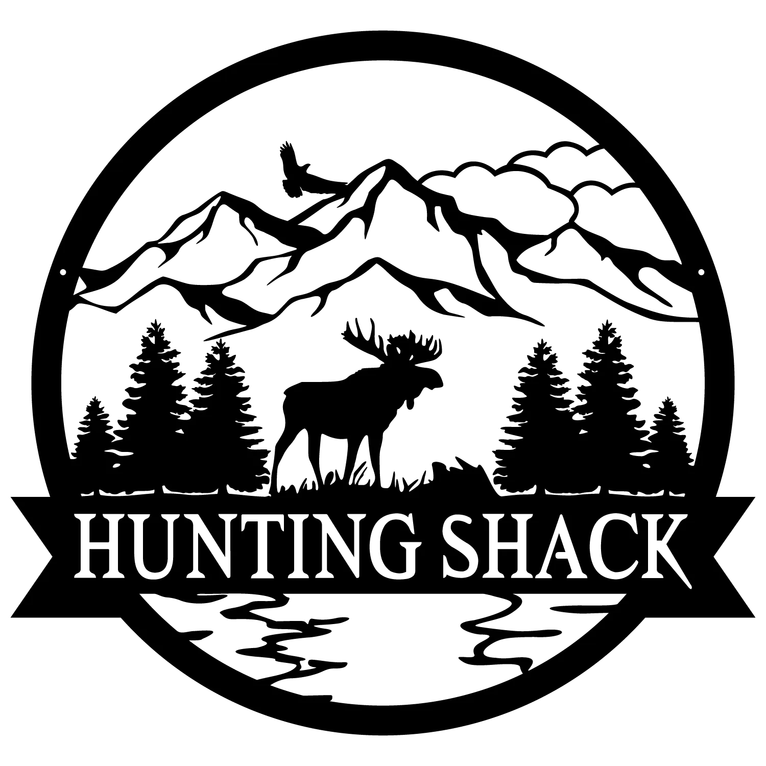 MOOSE OUTDOOR MONOGRAM